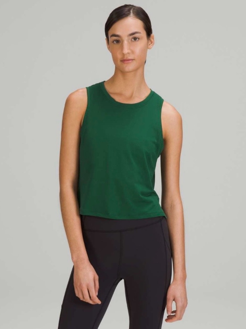 Lululemon Green Train to Be Tank